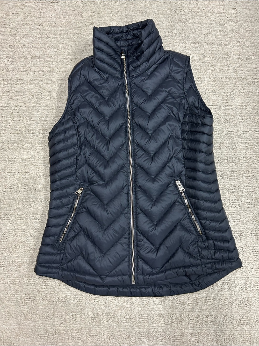 Calvin Klein Black Quilted Sleeveless Puffer Vest